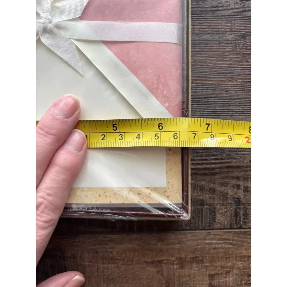 New Vintage Mead STATIONERY 12 Sheets Paper Montag Floral Pink
